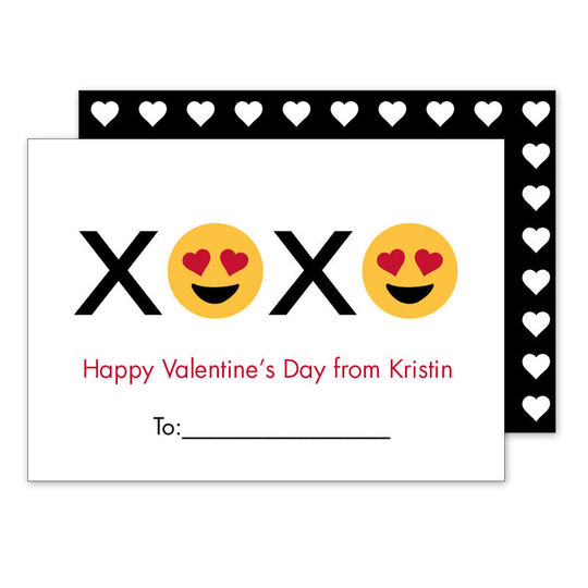 XOXO Valentine Exchange Cards